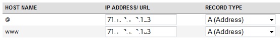Host Record Forwarding